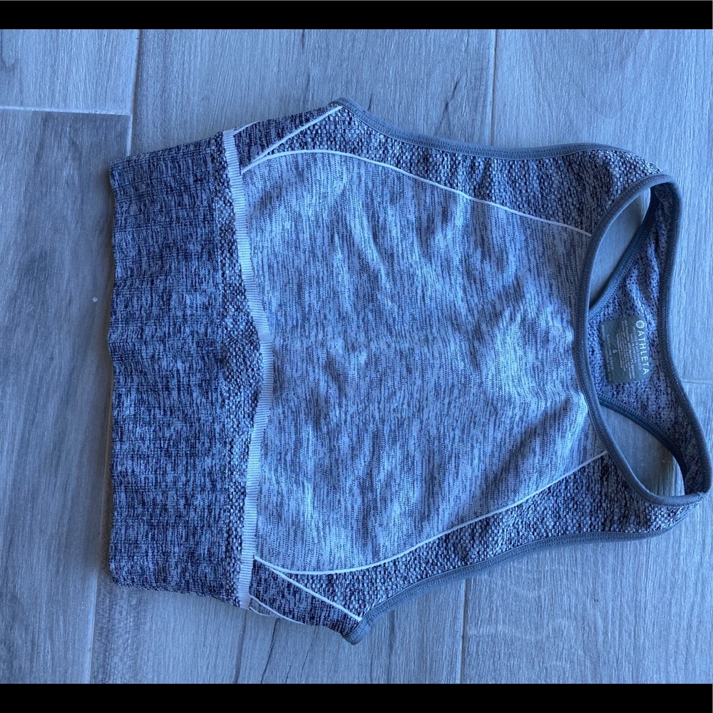 Athleta Seamless Sports Bra Crop Top